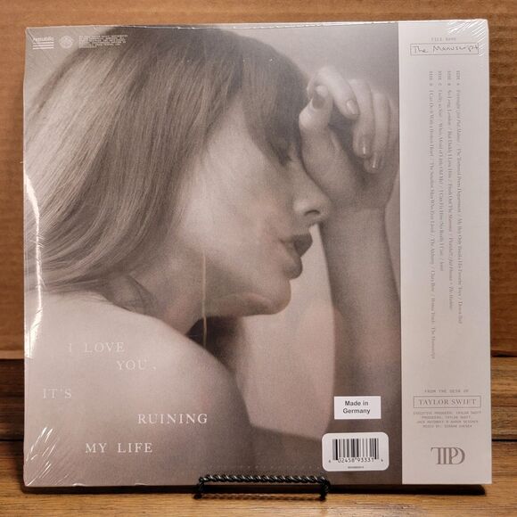 VINYL Taylor Swift The Tortured Poets Department 2 "Ghosted White" LPs - SEALED - Picture 3 of 3